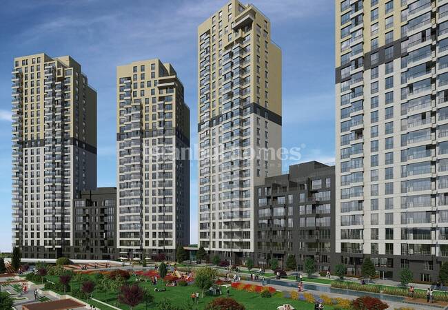 Meerblick Wohnungen Im Komplex Nahe Der U-bahn In Kartal 1