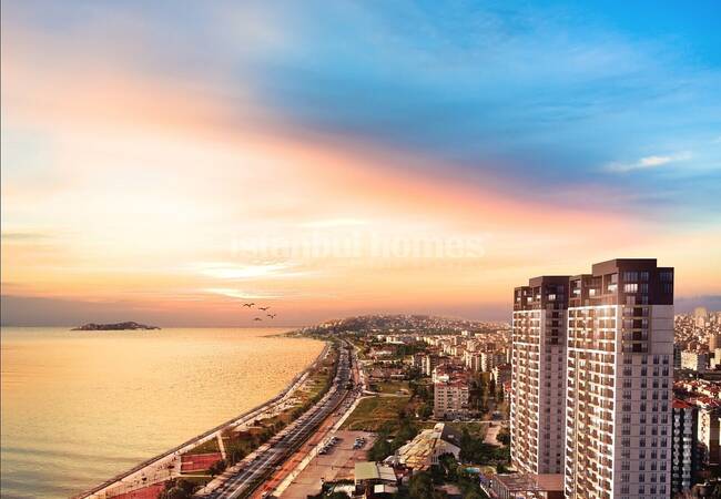 Seafront Flats with Unique Sea View in Kartal Istanbul 1