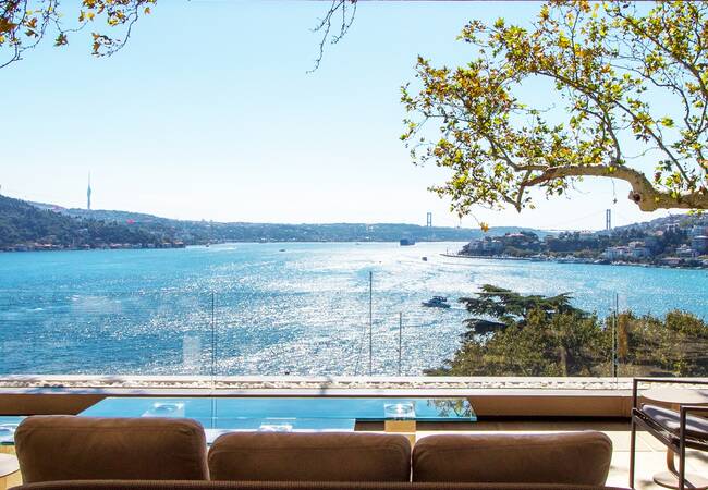 Luxury Penthouse with Stunning Sea View in Bebek Besiktas