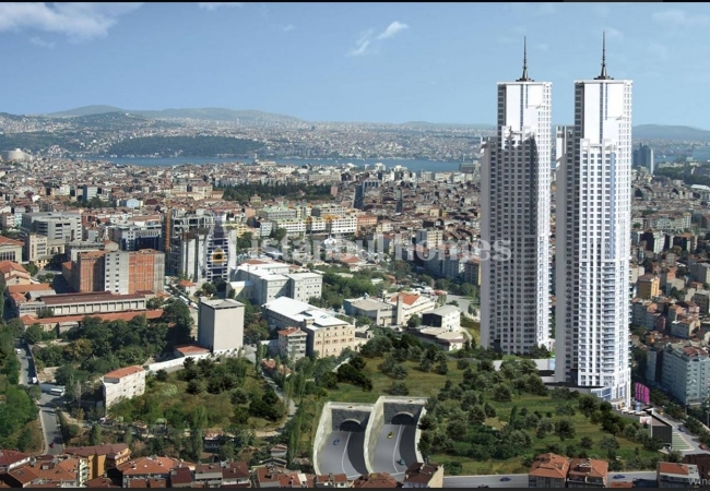 Meerblick Wohnungen Im Hochhausprojekt In Sisli Istanbul 1