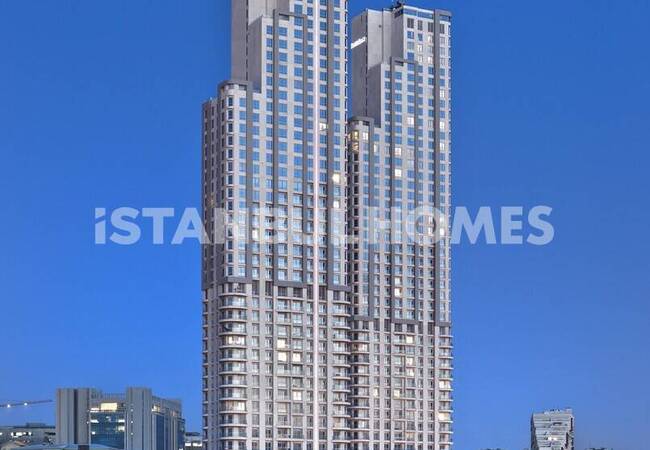 Sea View Flats in High-rise Project in Sisli Istanbul 2