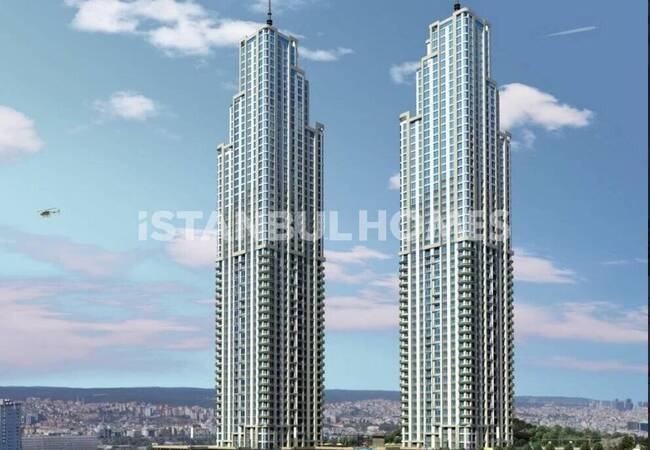 Sea View Flats in High-rise Project in Sisli Istanbul 1