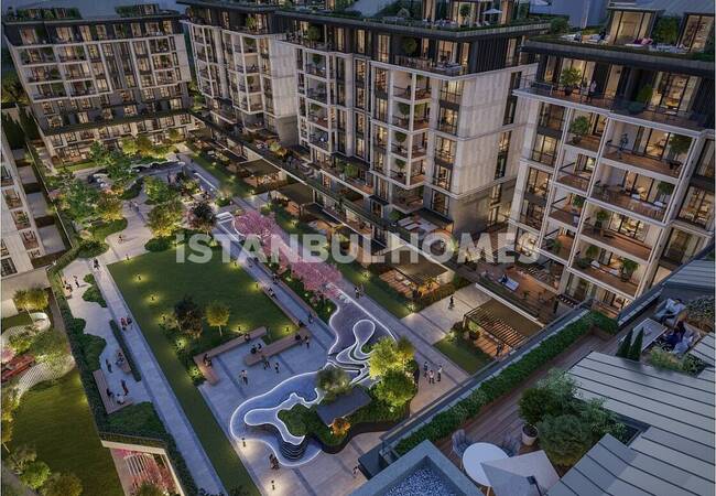İstanbul Beşiktaş'ta Kapsamlı Projede Deniz Manzaralı Daire 1