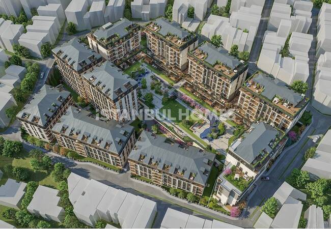 İstanbul Beşiktaş'ta Kapsamlı Projede Deniz Manzaralı Daire 3