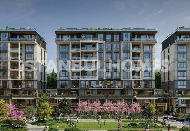 İstanbul Beşiktaş'ta Kapsamlı Projede Deniz Manzaralı Daire 4