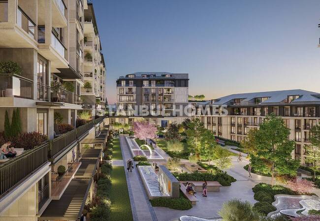 İstanbul Beşiktaş'ta Kapsamlı Projede Deniz Manzaralı Daire 5