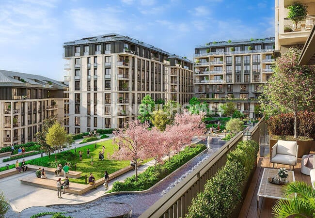 İstanbul Beşiktaş'ta Kapsamlı Projede Deniz Manzaralı Daire 7