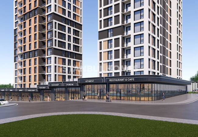 Kartal'da Metro İstasyonuna Yakın Havuzlu Satılık Daireler 2