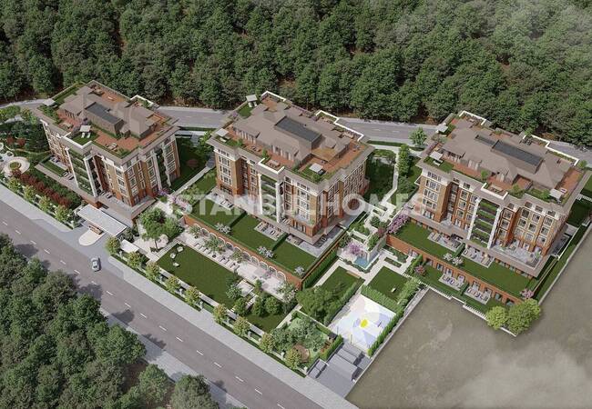 Квартиры с Высокими Потолками в Жилом Комплексе в Эюпе 3