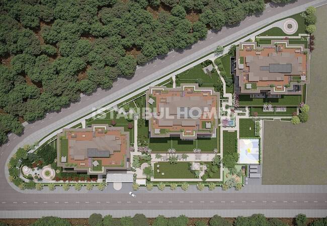 Квартиры с Высокими Потолками в Жилом Комплексе в Эюпе 4