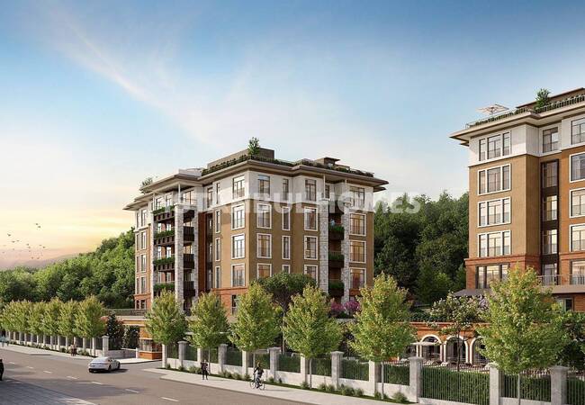 Квартиры с Высокими Потолками в Жилом Комплексе в Эюпе 1