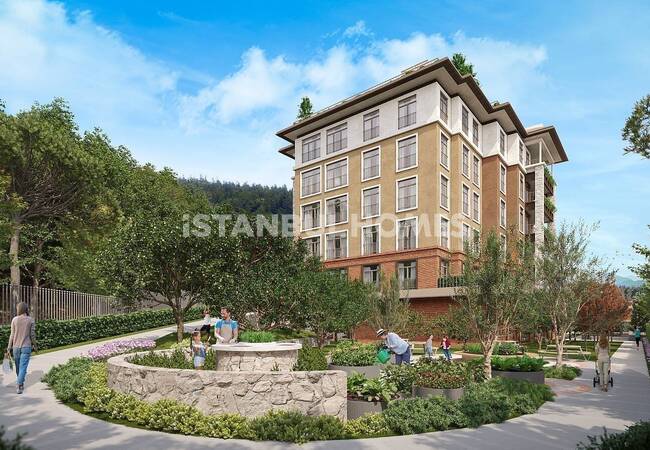 Квартиры с Высокими Потолками в Жилом Комплексе в Эюпе 5