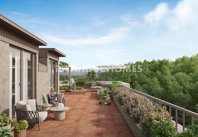 Квартиры с Высокими Потолками в Жилом Комплексе в Эюпе 6