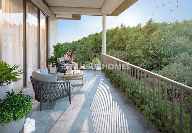 Квартиры с Высокими Потолками в Жилом Комплексе в Эюпе 7