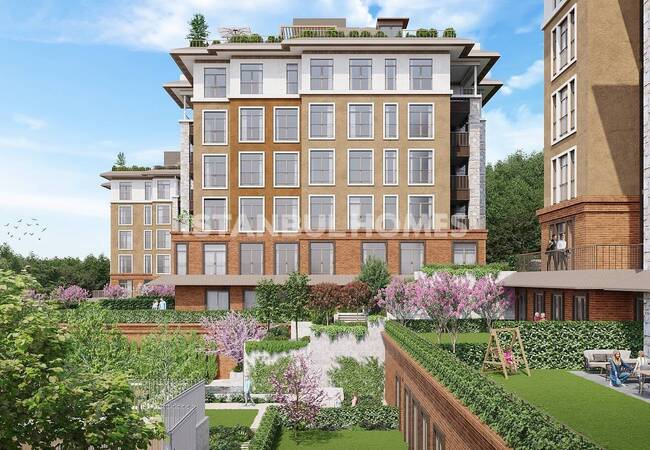 Квартиры с Высокими Потолками в Жилом Комплексе в Эюпе 9