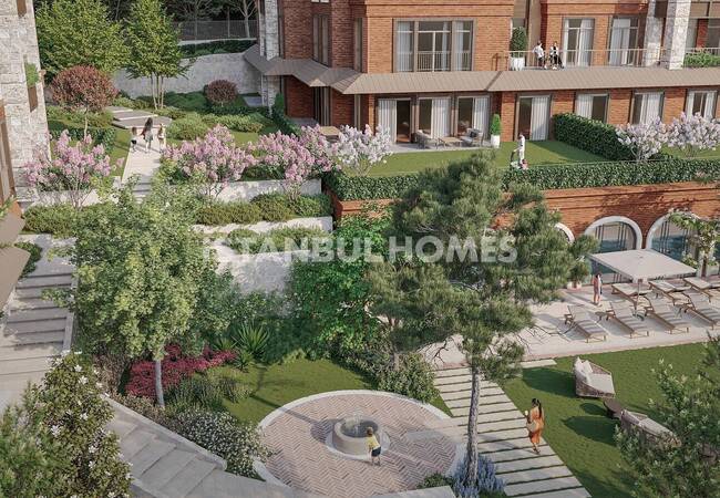 Квартиры с Высокими Потолками в Жилом Комплексе в Эюпе 10