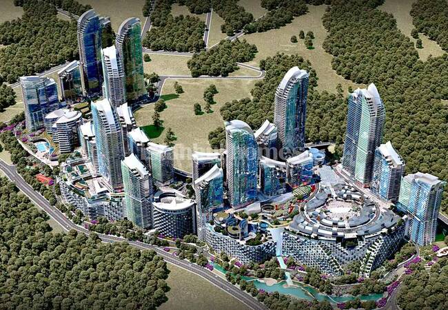 Möblierte Bosporus Und Stadtblick Wohnung In Istanbul 2