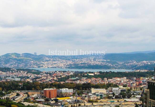 Möblierte Bosporus Und Stadtblick Wohnung In Istanbul 1