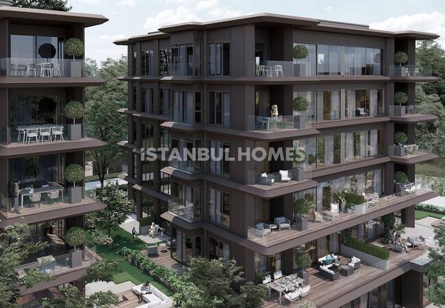 伊斯坦布尔埃尤普苏丹高尔夫俱乐部旁的新建公寓 7