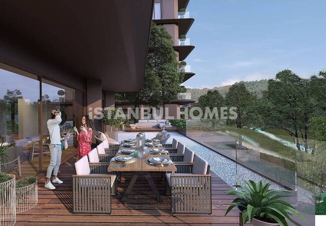 伊斯坦布尔埃尤普苏丹高尔夫俱乐部旁的新建公寓 11
