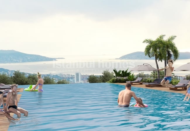 Schicke Wohnungen Mit Meer Und Inselblick In Maltepe 10