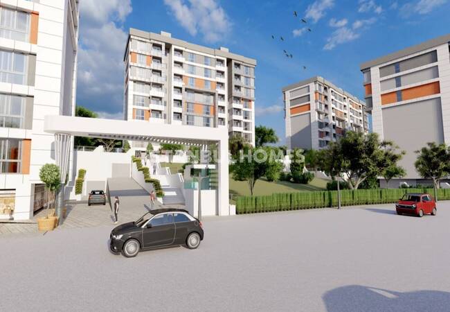 آپارتمان با منظره دریا و جزایر در مجتمعی در مالتپه استانبول 1