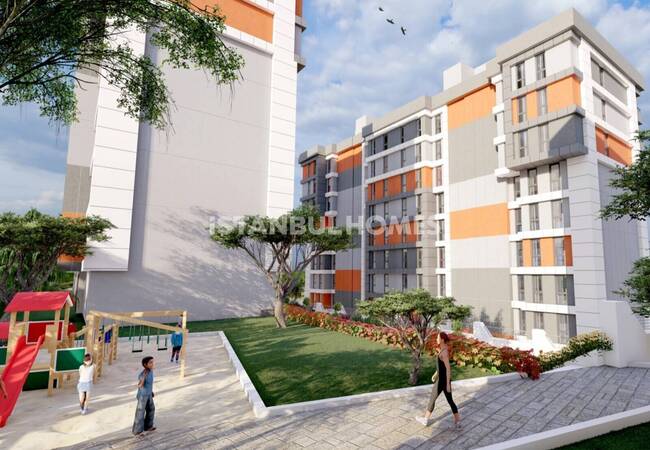 آپارتمان با منظره دریا و جزایر در مجتمعی در مالتپه استانبول 6