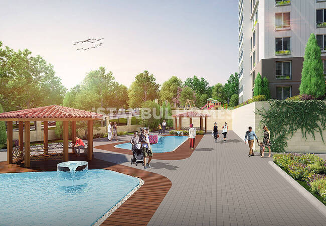 Nouveaux Immobiliers Dans Résidence Avec Piscine À Istanbul 4