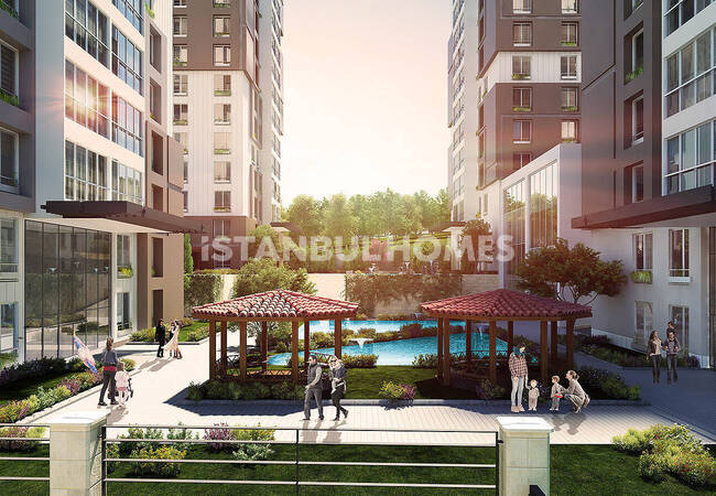 Nouveaux Immobiliers Dans Résidence Avec Piscine À Istanbul 5