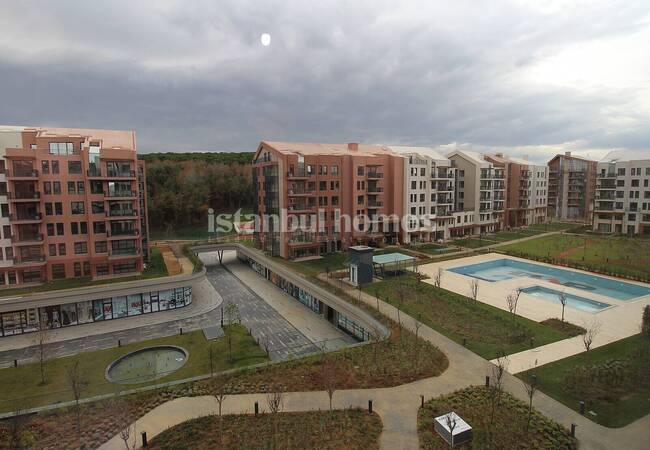 شقق مطلة على الطبيعة والغابات مع مجمع سكني في اسطنبول 7