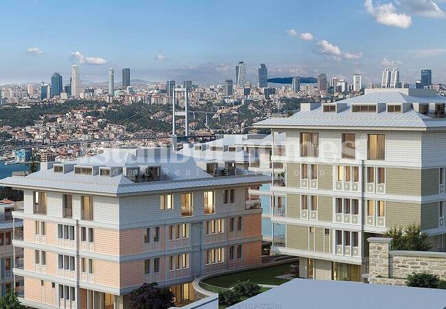 Bosphorus View Apartments in an Advantageous Location in Uskudar