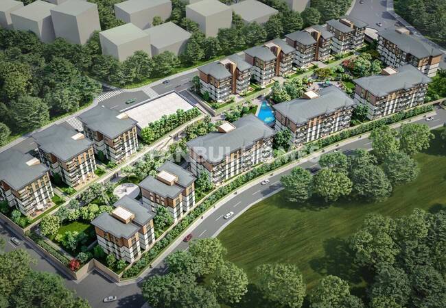 شقق في مجمع سكني مع مسبح وأمن في باشاك شهير 1