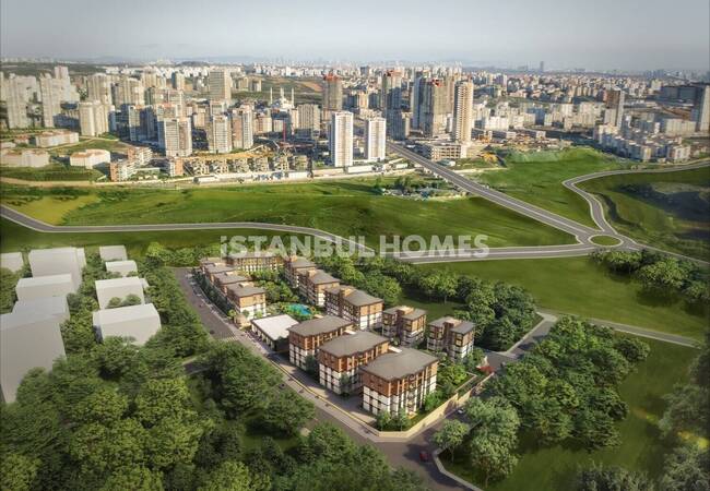 شقق في مجمع سكني مع مسبح وأمن في باشاك شهير 3