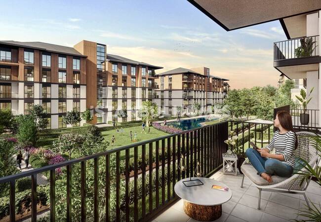 شقق في مجمع سكني مع مسبح وأمن في باشاك شهير 4