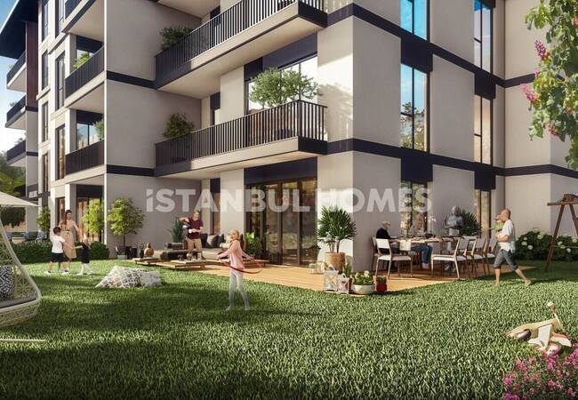 شقق في مجمع سكني مع مسبح وأمن في باشاك شهير 6