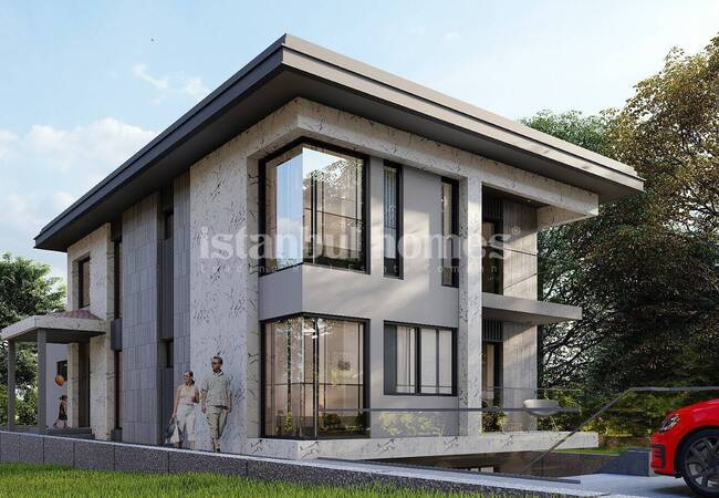 Triplex Villa with Private Pool and Garden in Istanbul Sile 1