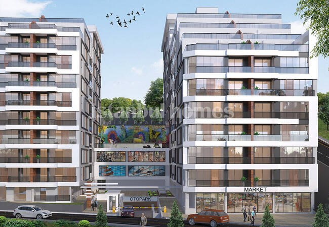 New Build Properties in Complex in Pendik Istanbul 4