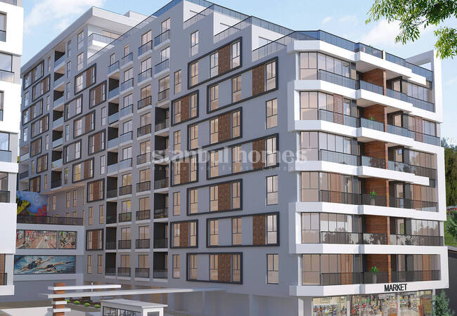 New Build Properties in Complex in Pendik Istanbul 5