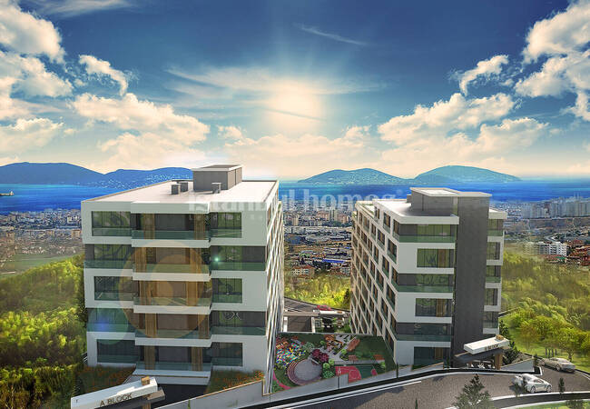New Build Properties in Complex in Pendik Istanbul