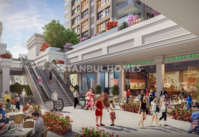 آپارتمان نزدیک به جاده اصلی و ایستگاه مترو در چکمکوی، استانبول 9