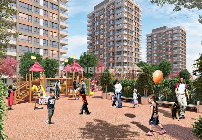 آپارتمان نزدیک به جاده اصلی و ایستگاه مترو در چکمکوی، استانبول 10