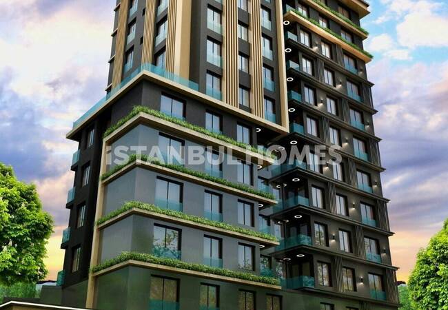 Moderne Wohnungen In Der Nähe Der Metro In Eyupsultan 1