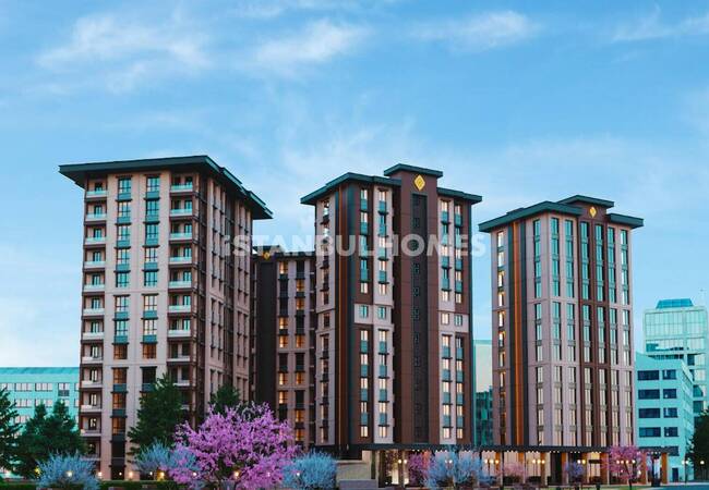 Practical Properties with Pool and Garage in Zeytinburnu Istanbul 3