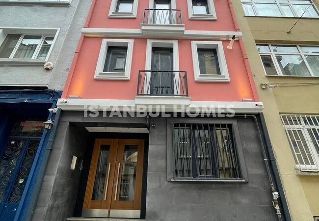 آپارتمان های کلید آماده نزدیک به ساحل در بی اوغلو، استانبول