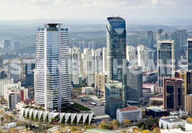 Квартиры в проекте с видом на 3 моста в Стамбуле, Сарыер 2