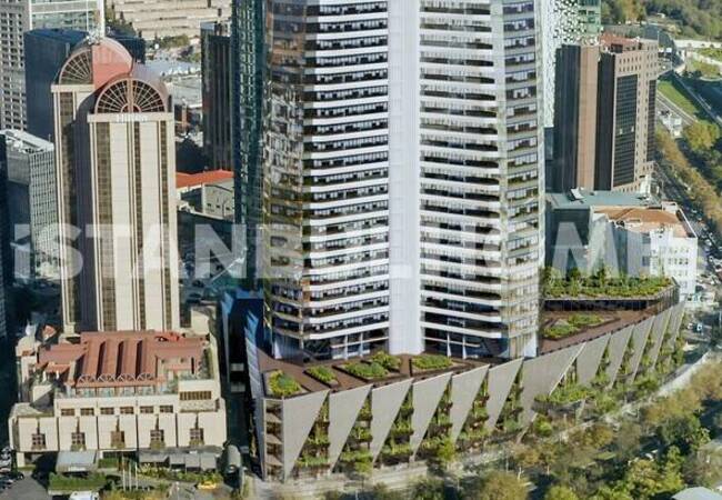 Квартиры в проекте с видом на 3 моста в Стамбуле, Сарыер 5