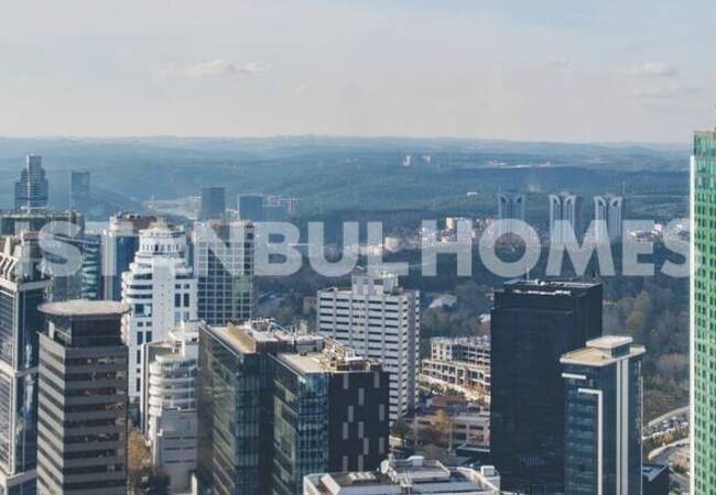 Квартиры в проекте с видом на 3 моста в Стамбуле, Сарыер 6