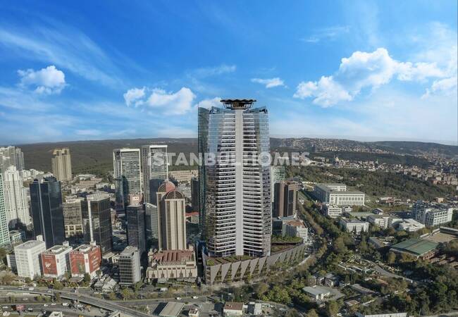 Квартиры в проекте с видом на 3 моста в Стамбуле, Сарыер