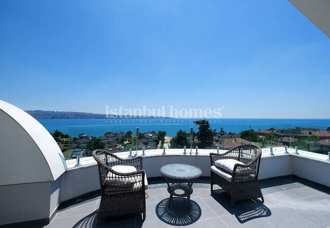 Villas with Sea View and Private Pool in Istanbul Buyukcekmece