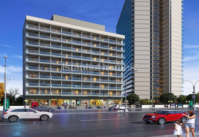 Studio-wohnung In Einem Hotel-konzept-wohnkomplex In Maltepe 14